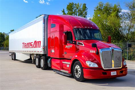 Transam trucking - Current Driving Positions. TransAm Trucking has many driving opportunities for individuals who have the initiative and talent to succeed in a fast-paced teamwork-driven environment. Check out all of our current positions below: Apply online or give us a call at 913-324-7110. North Regional Driving Position.